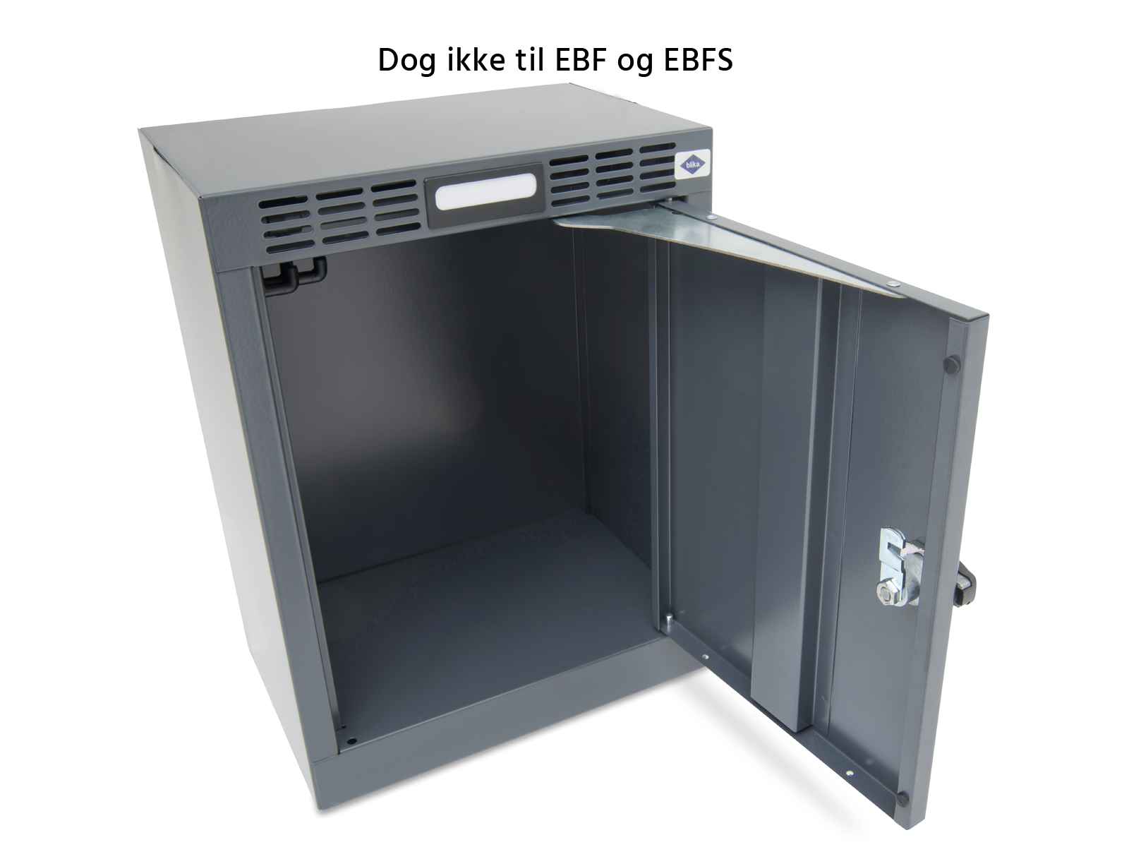 Enkeltplade Låge Tekst